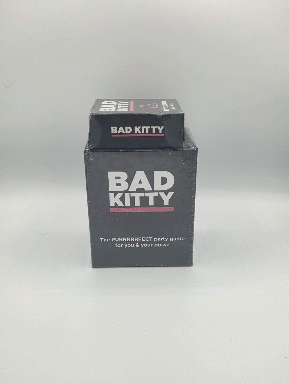 Bad Kitty After Dark Expansion Set Party Game - Black with Pink Accents